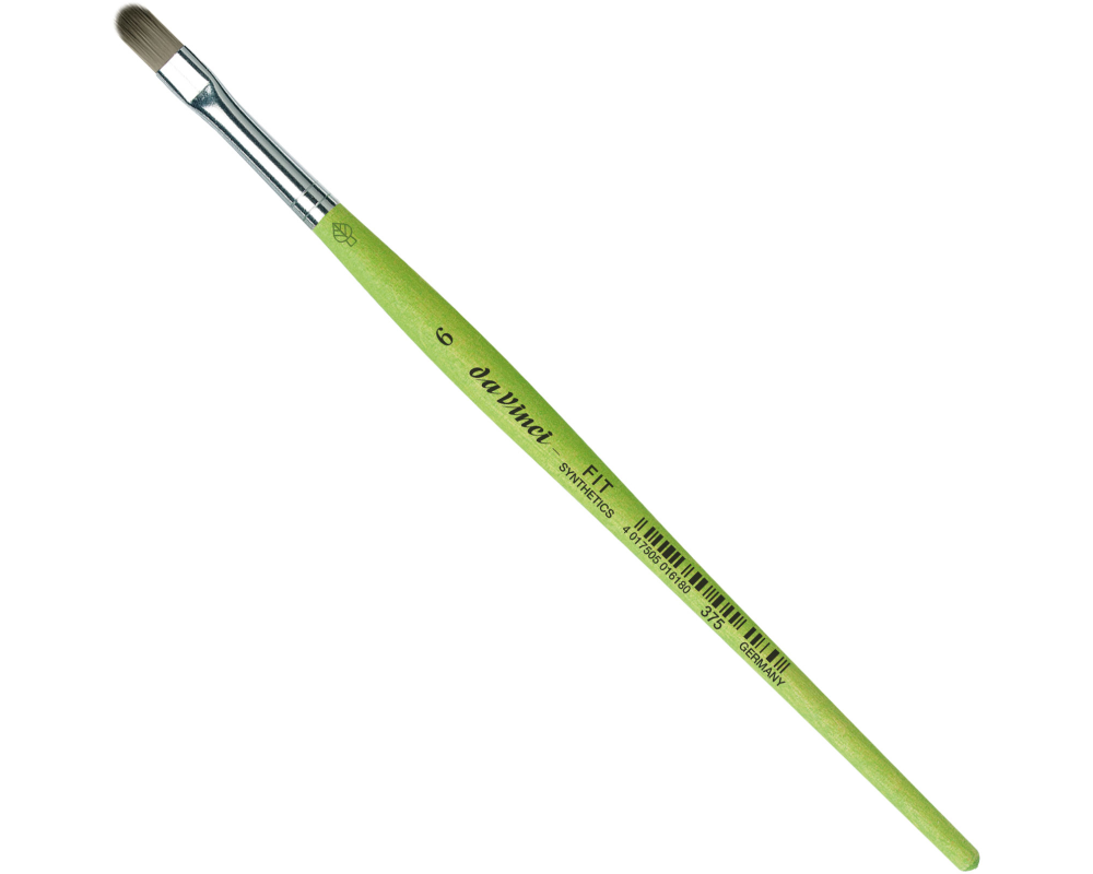 DA VINCI Katzenzungenp. Fit Synthetics VA-375_6 Grösse 6, Synthetik