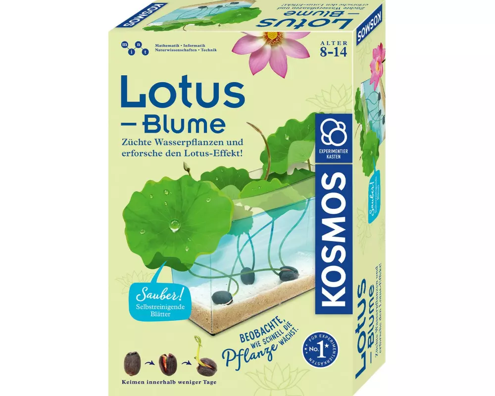 Kosmos Experimentierkasten Lotusblume