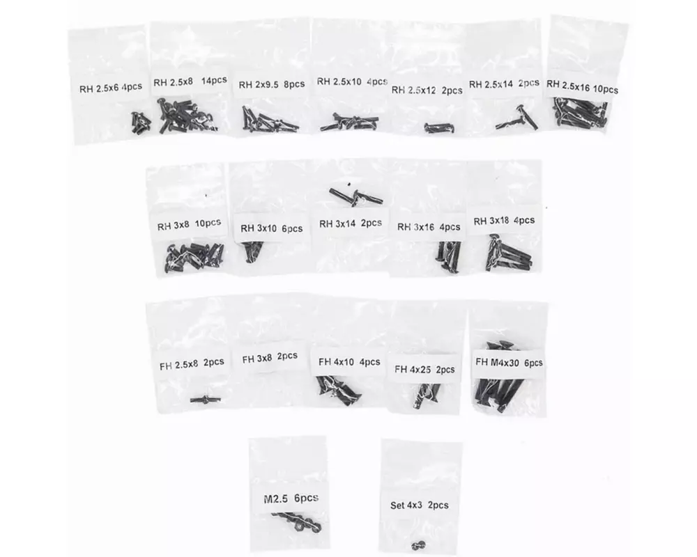 Funtek SBX Schraubenset