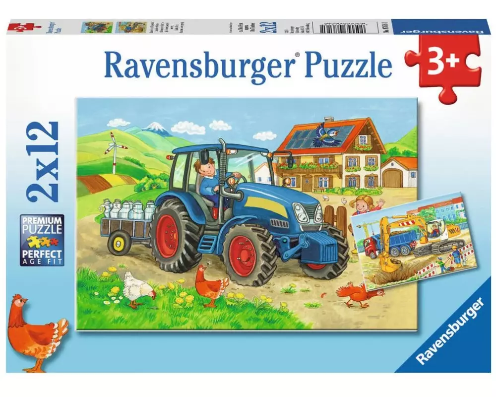 Ravensburger Baustelle und Bauernhof