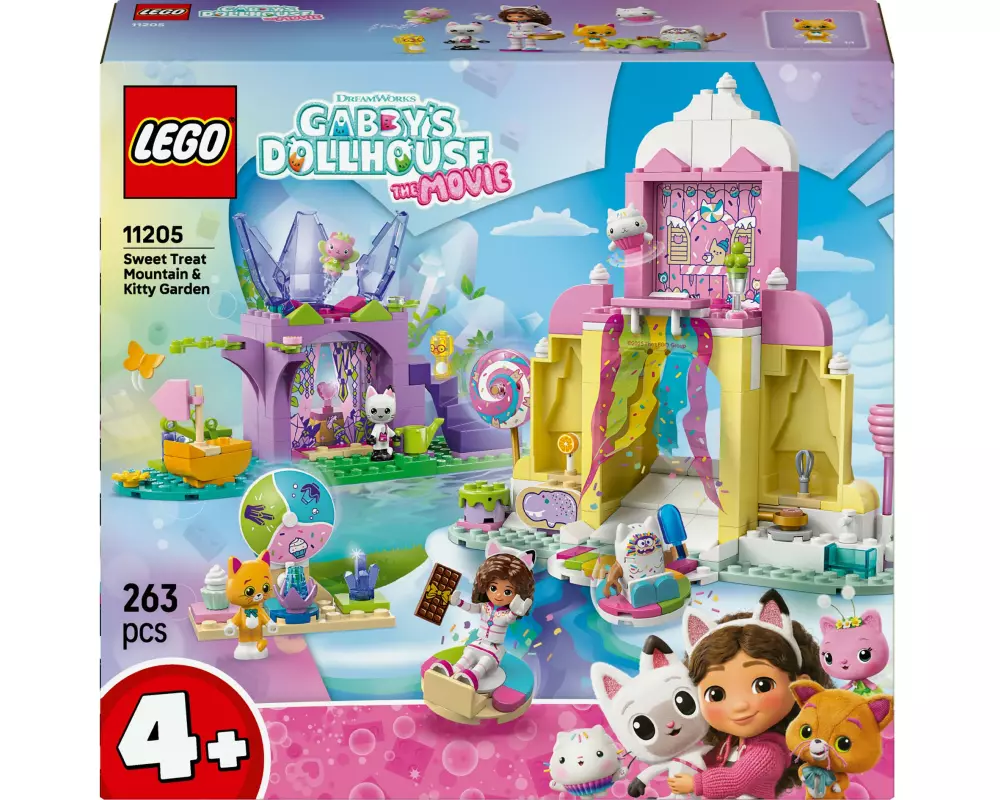 LEGO® Gabby's Dollhouse Zuckerguss-Gebirge 11205