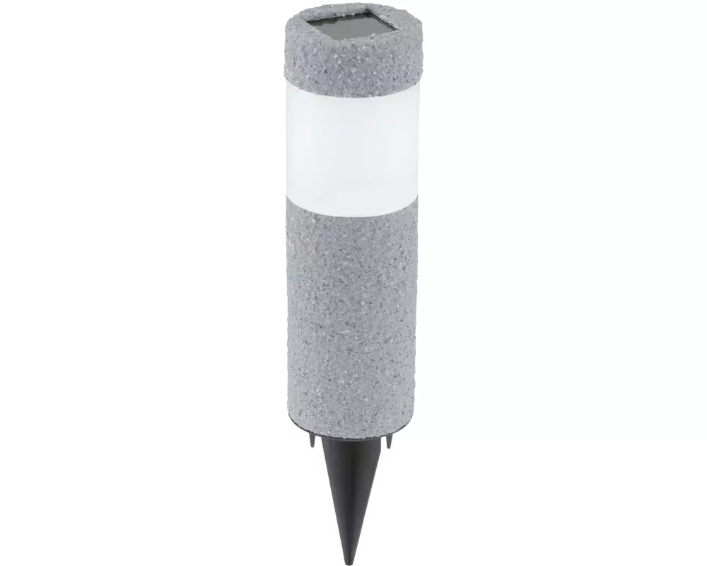 EGLO Leuchten Gartenlicht Solarleuchte mit Erdspiess 21 cm