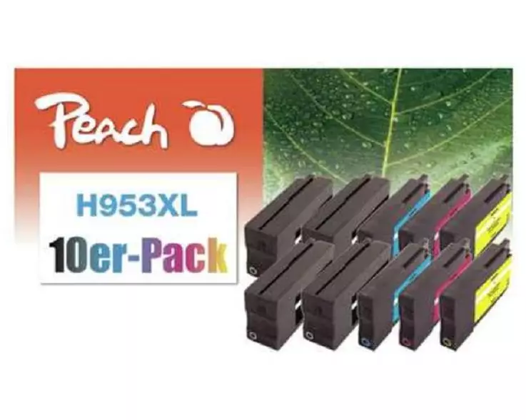 Peach Tinte HP No 953XL 4x BK,2x C, 2x M, 2x Y