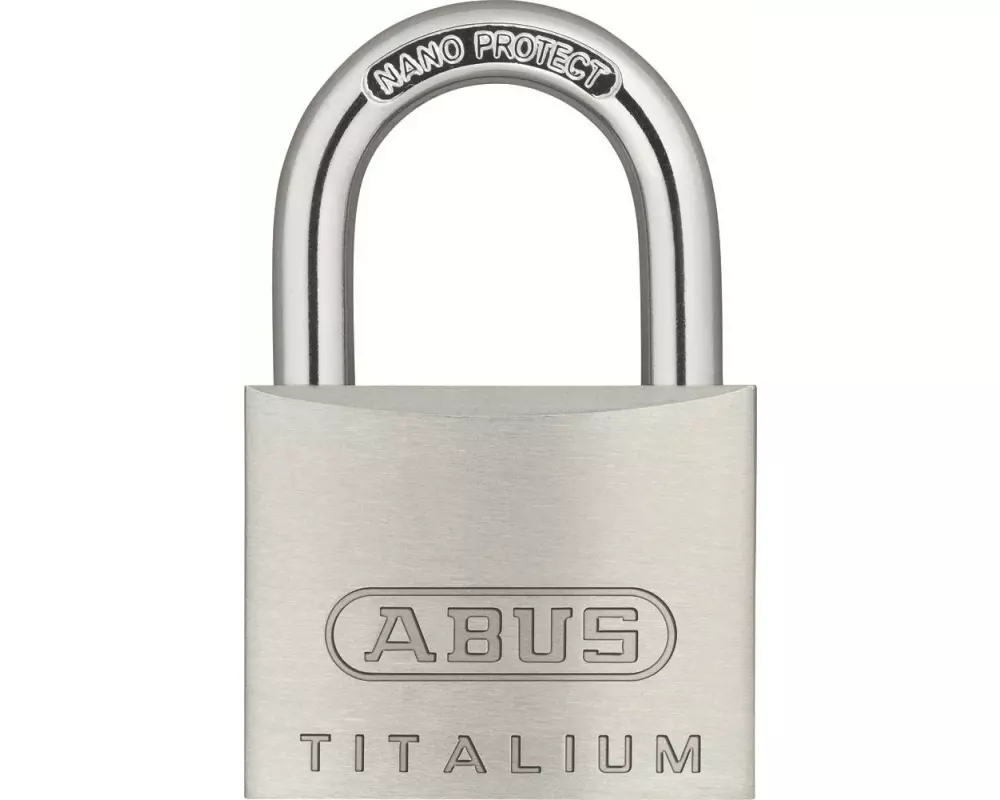 Abus Vorhängeschloss 64TI/40 Silber Aluminium