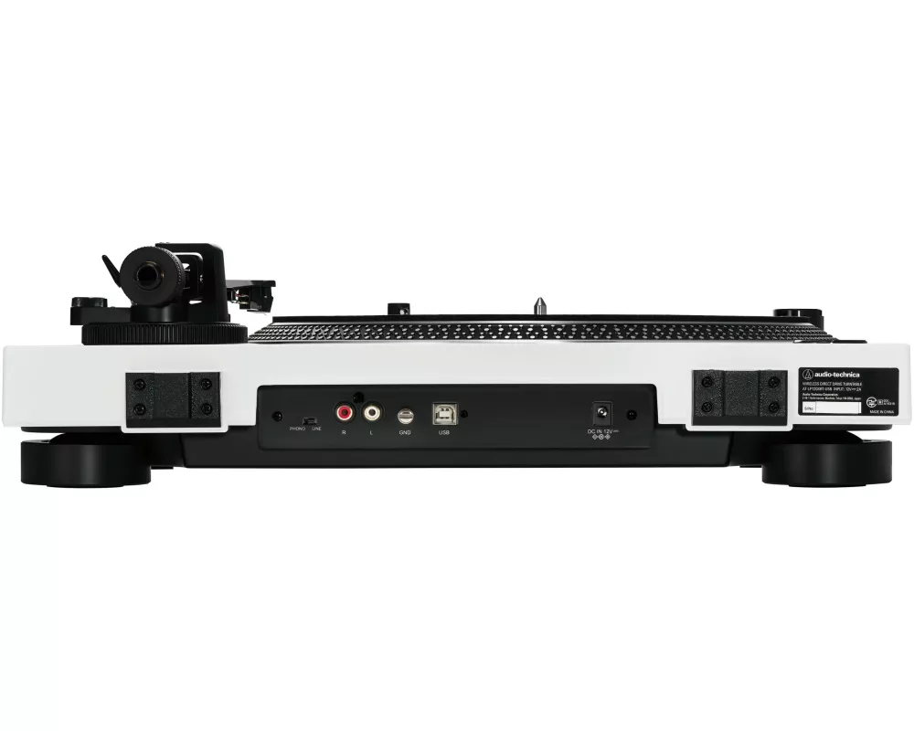 Audio-Technica Plattenspieler AT-LP120X USB Weiss
