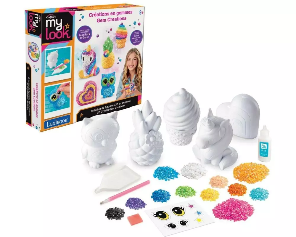 Cra-Z-Art Kreativset My Look 3D Kristallkreationen