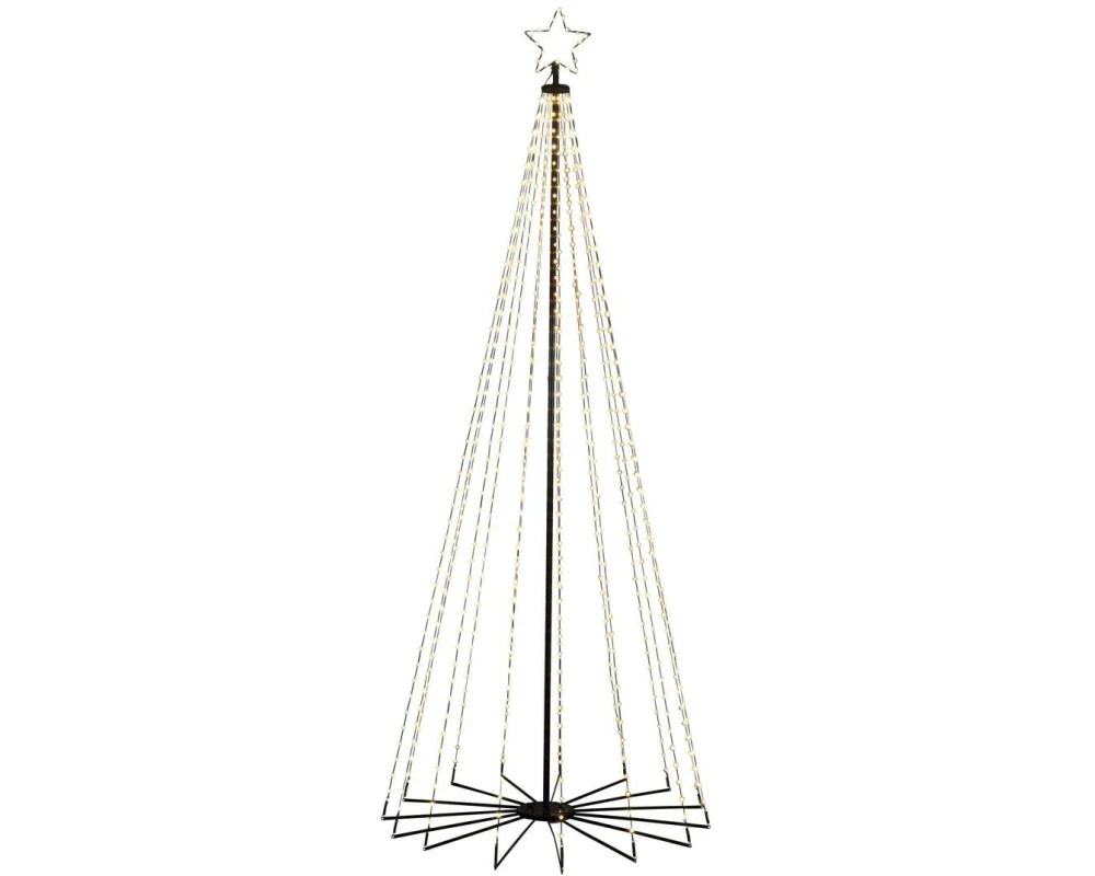 Konstsmide LED Tannenbaum Stern 665 bernsteinfarbene LEDs, 6 W