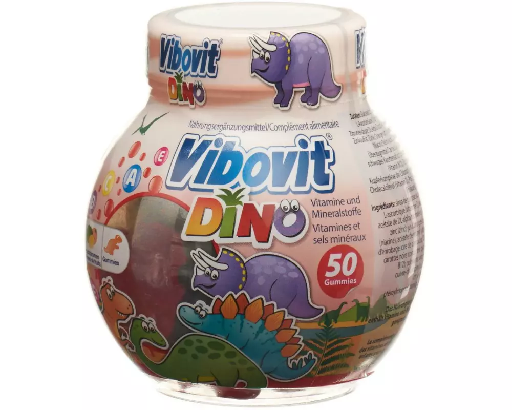 Vibofit Dino 50 Fruchtgummis