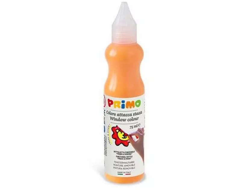 Primo Fenstermalfarbe 75 ml, Orange