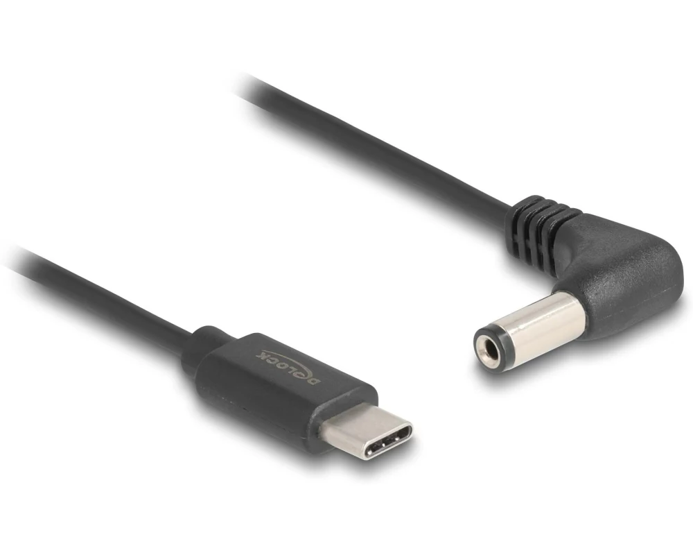 Delock USB-Stromkabel Hohlstecker 5.5/2.1 mm USB-C - Spezial 1.5 m