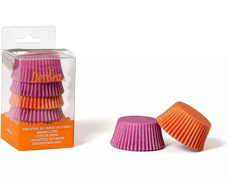 Decora Muffinförmchen 75 Stück, Violett
