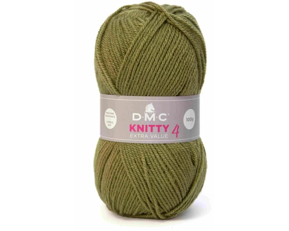 DMC Wolle Knitty 4 Mini Moosgrün