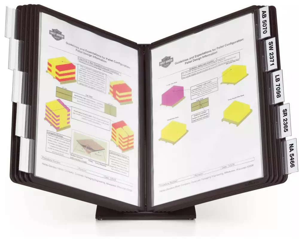 DURABLE Dokumentenhalter Vario Table 10 Schwarz