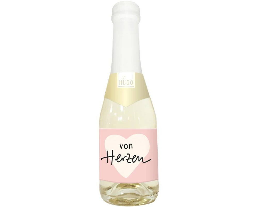 Grafik Werkstatt Hugo-Flasche von Herzen 0.2 l