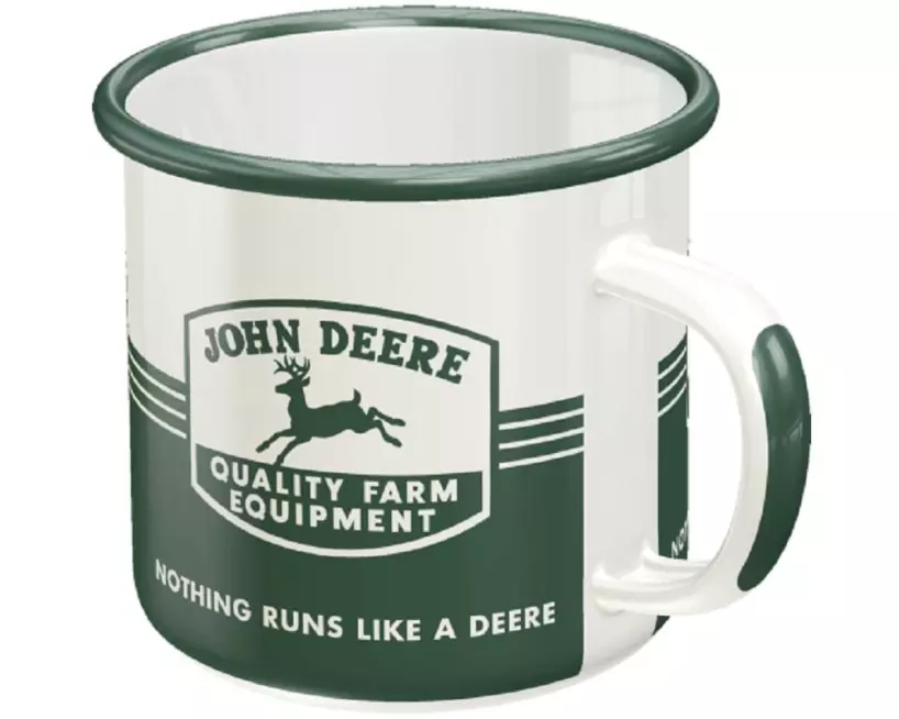 Nostalgic Art Universaltasse John Deere 360 ml, 1 Stück, Grün/Weiss