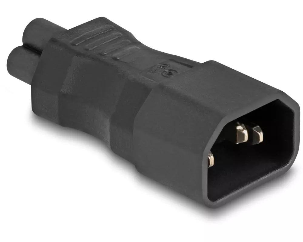 Delock Adapterstecker IEC60320 C14 - C5, gerade