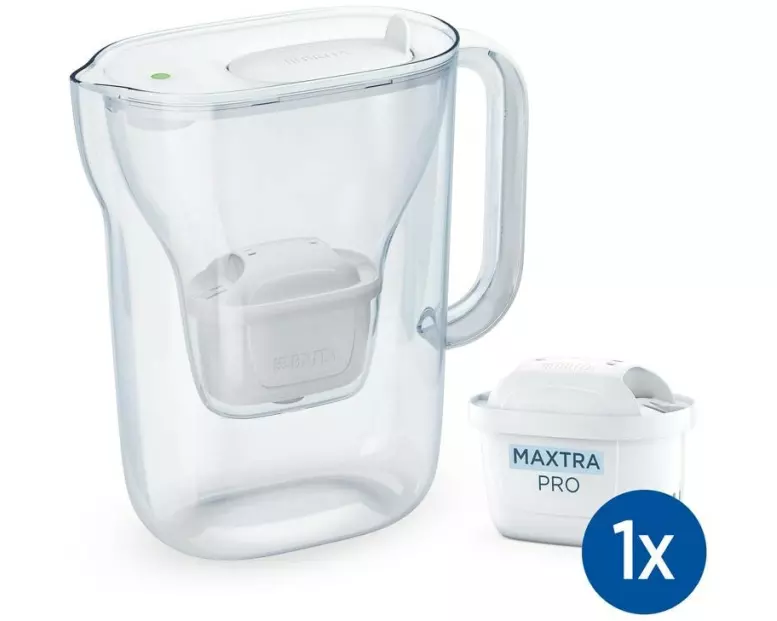 BRITA Wasserfilter Style Essential inkl. 1 Maxtra Pro Weiss