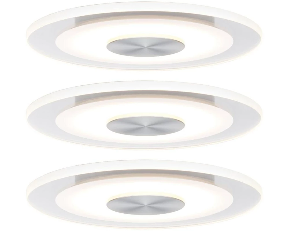 Paulmann Einbauleuchte LED Whirl Basisset 3x 4.9W