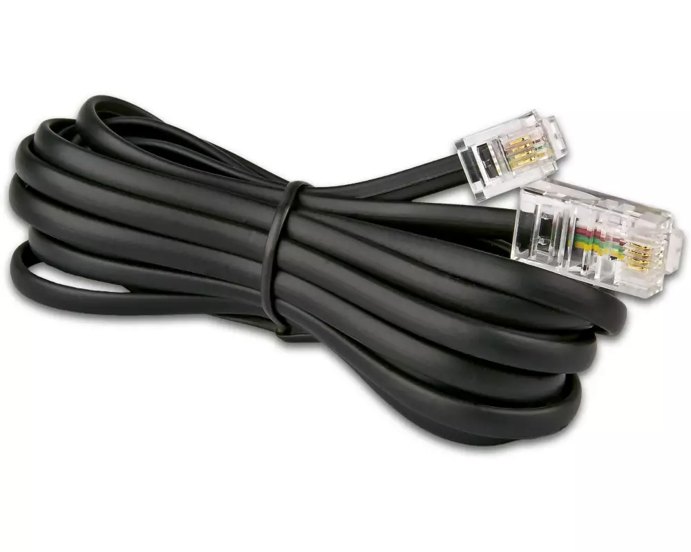 Wirewin Telefonkabel RJ11 auf RJ45, 10 m