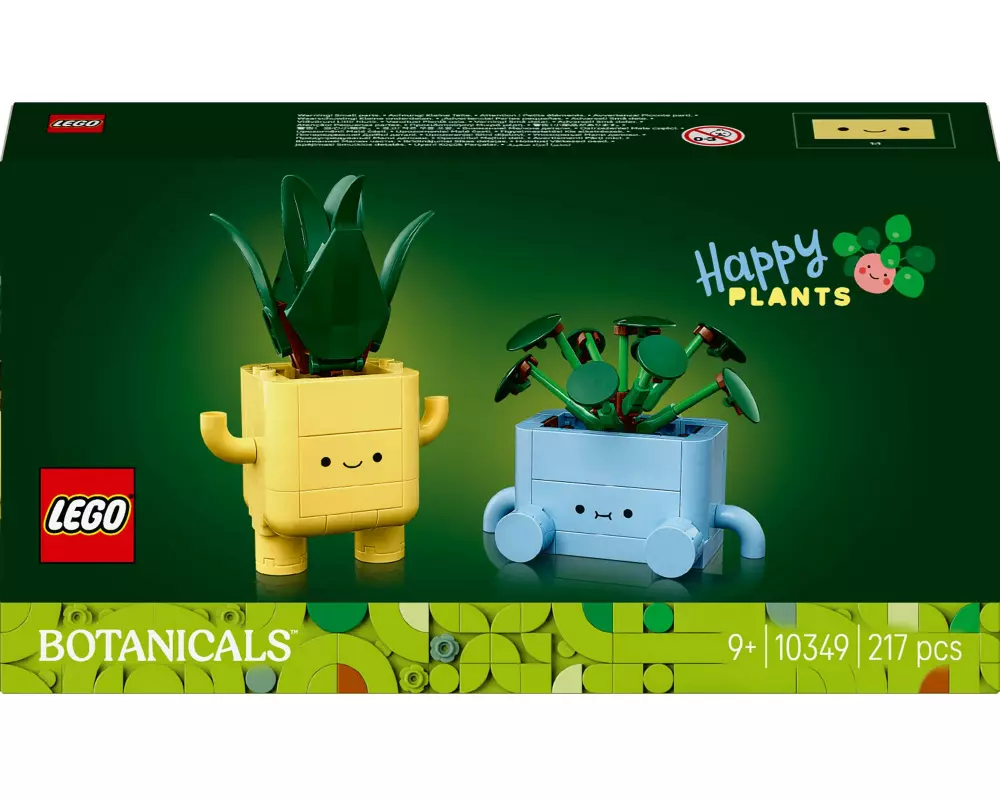LEGO® Icons Botanicals Fröhliche Pflanzen 10349
