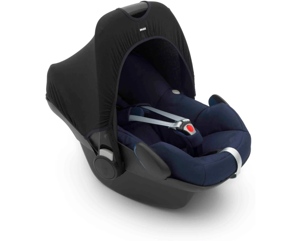 Dooky Zubehör-Set Babyschalen Sonnendach Schwarz