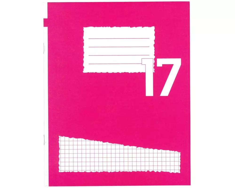 Office Focus Schulheft FSC E5, Kariert, Rot, 1 Stück