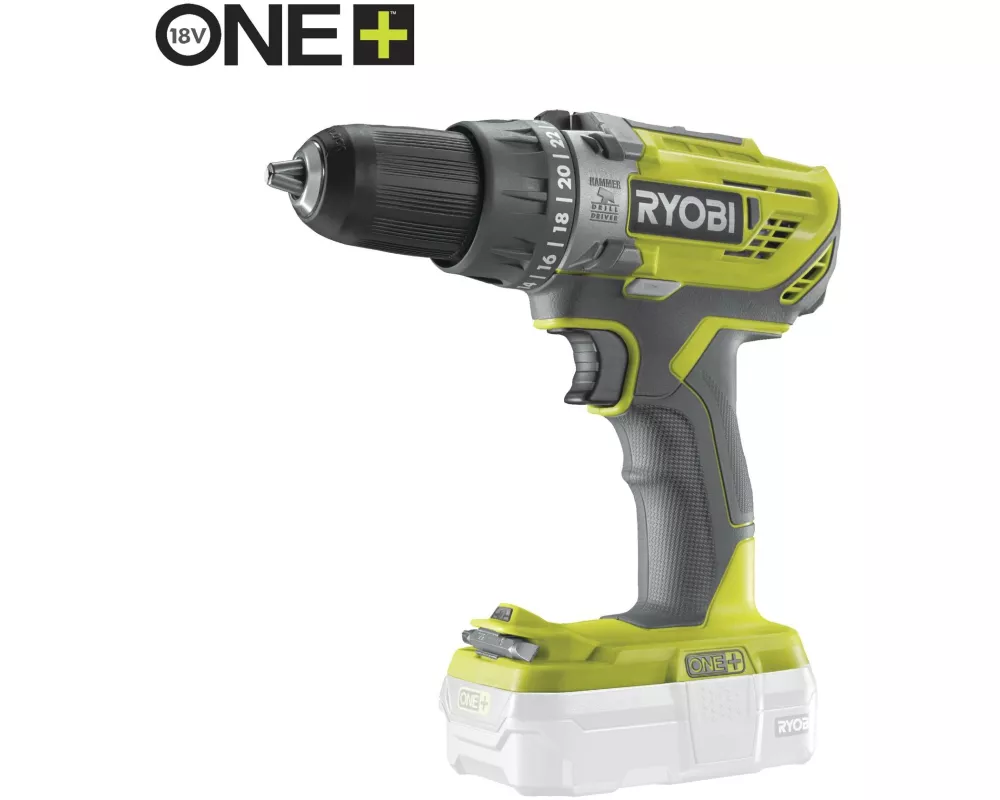 RYOBI Akku-Schlagbohrschrauber R18PD3-0, 18 V, 50 Nm, Solo