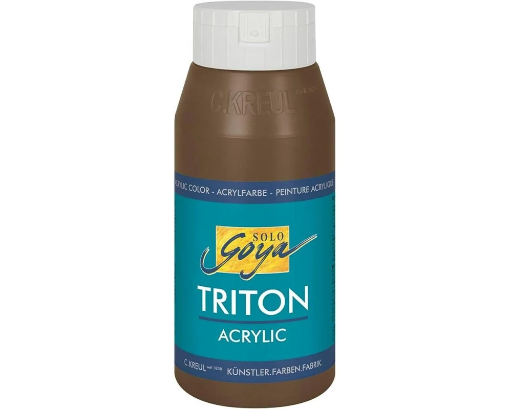 Kreul Acrylfarbe Triton Acrylic Liquid Havannabraun 750 ml
