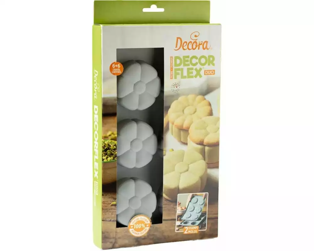 Decora Silikonform Flex Blumen, ø 6.7 x 2.3 cm