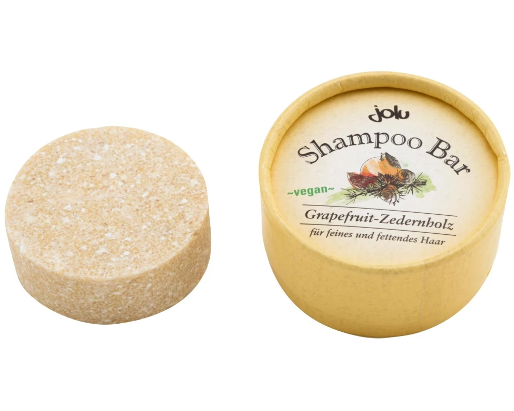Jolu Festes Shampoo Grapefruit & Zedernholz 50 g