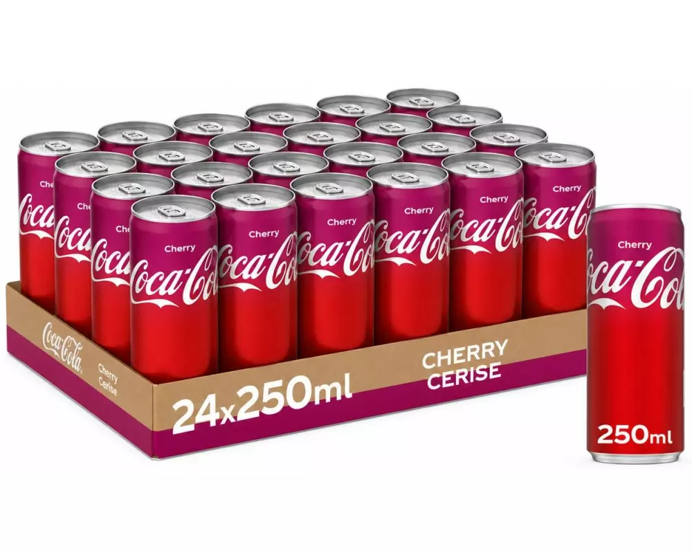 Coca Cola Soft-Drinks Cherry 24 x 0.25 l