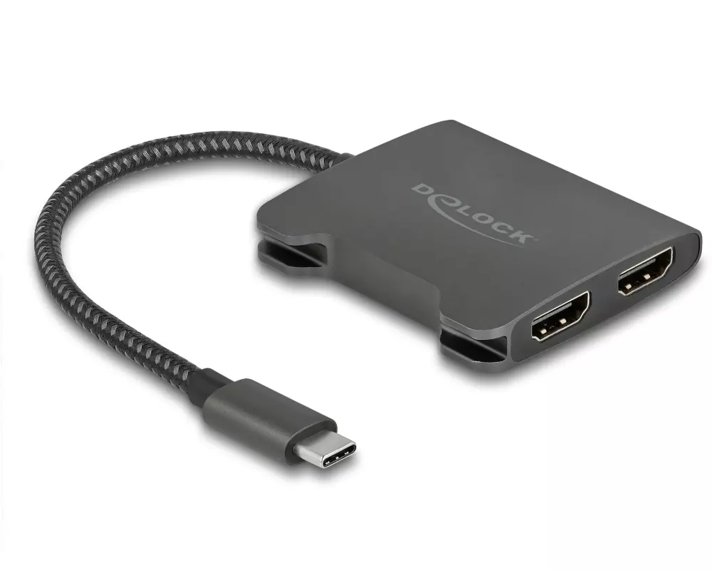 Delock Adapter 4K 60Hz, schwarz USB Type-C - HDMI