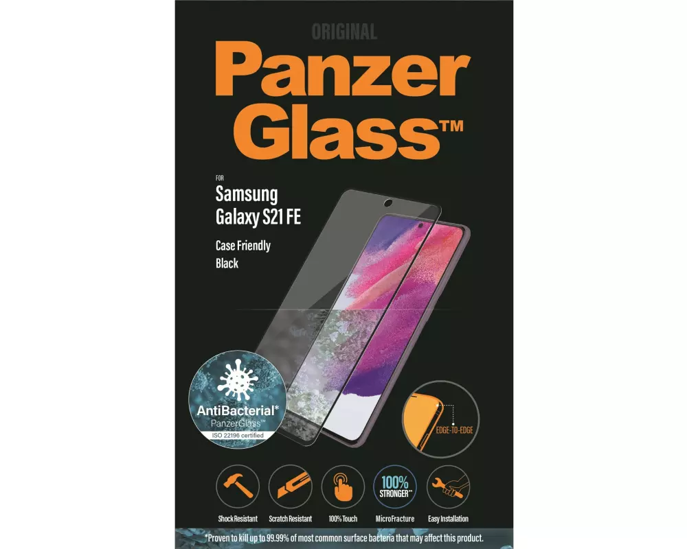 Panzerglass Displayschutz Case Friendly AB Samsung Galaxy S21 FE