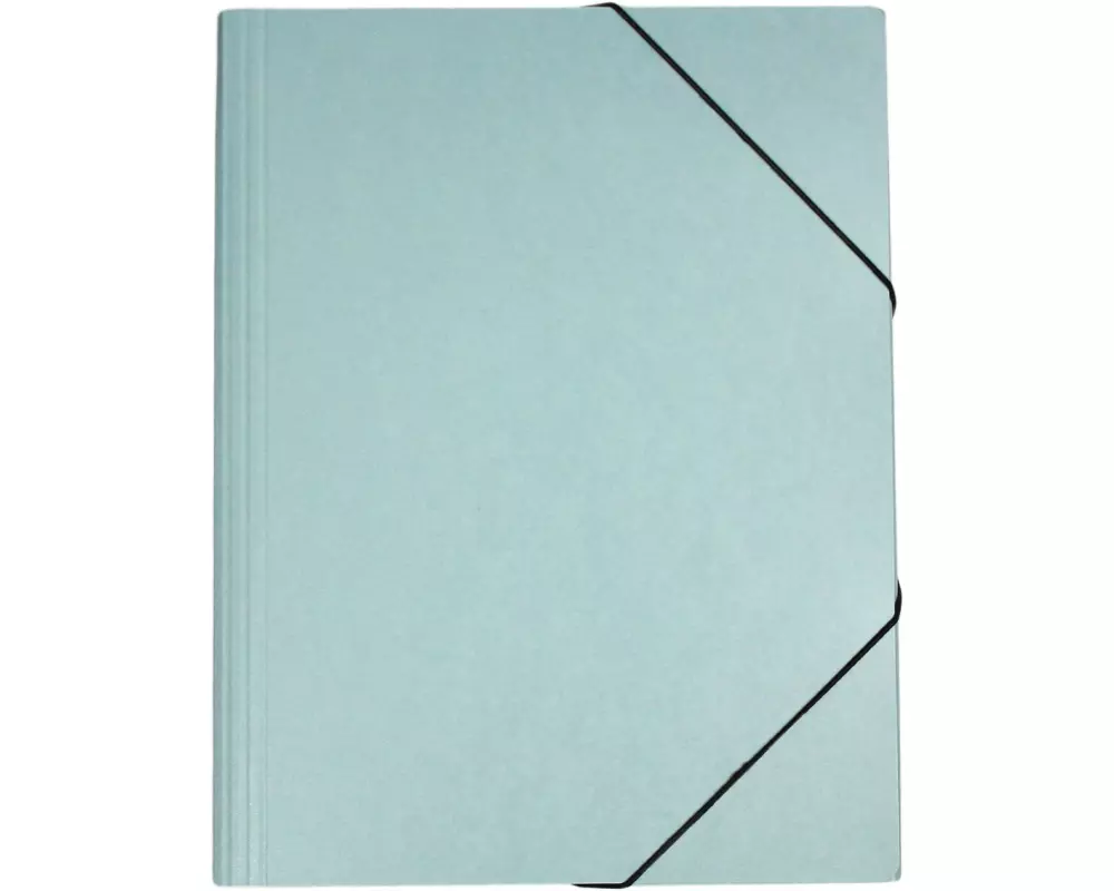 EROLA Gummibandmappe A4 Pressspan Grau