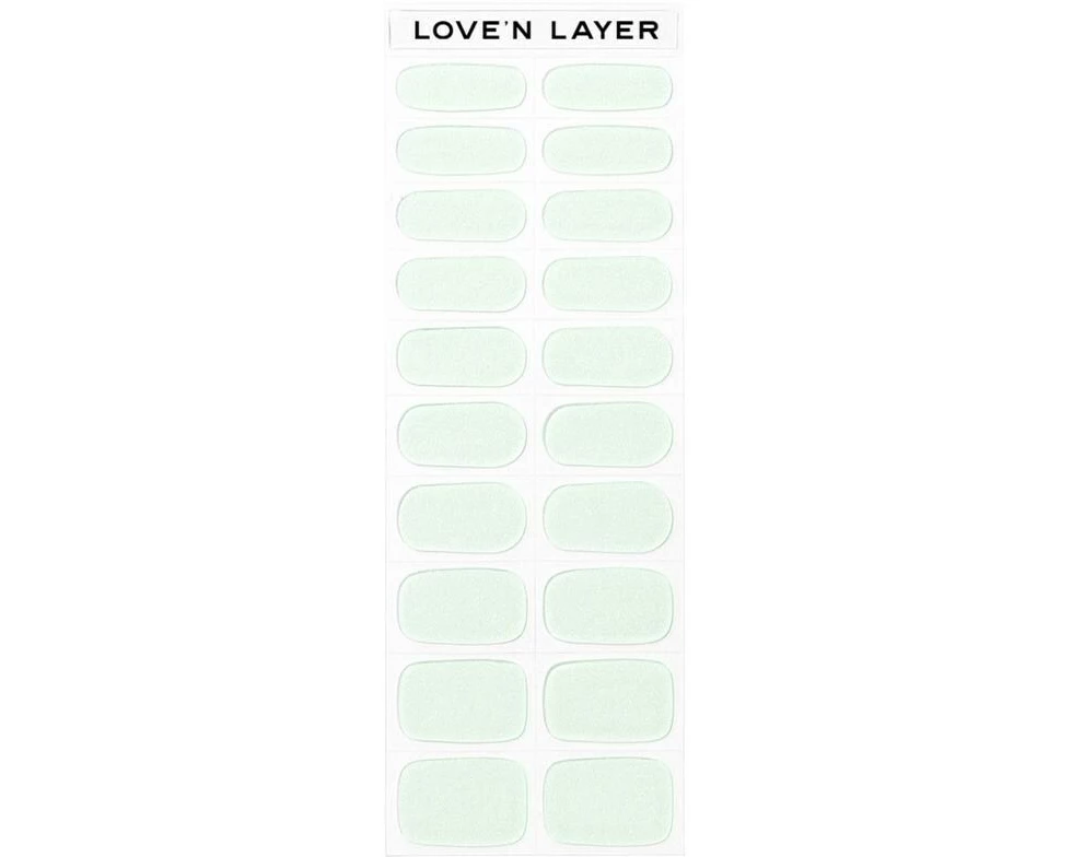 LoveNLayer Ocean Pearl Green Nagelfolien Ocean Pearl Green