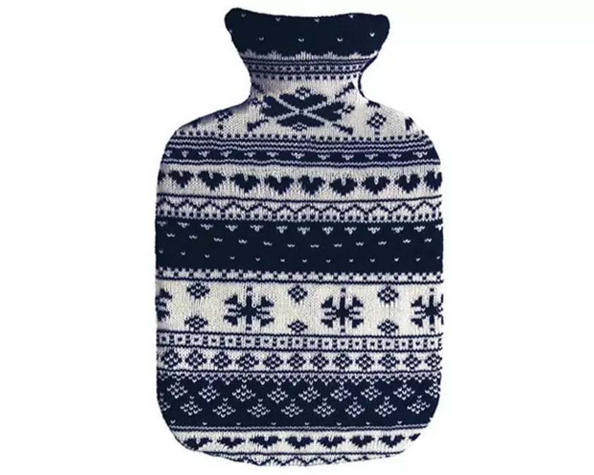 Sänger 2 L Strickbezug Norweger blau