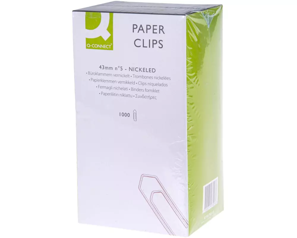 CONNECT Büroklammer 43 mm 1000 Stück