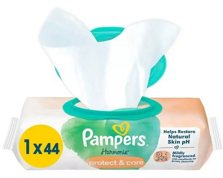 Pampers Feuchttücher Harmonie Protect 44 Stück
