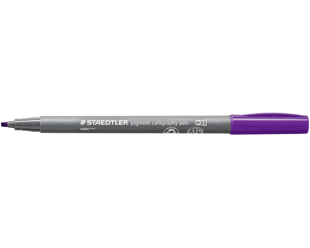 STAEDTLER Fasermaler 2mm 375-6 violett, Kalligraphiespitze