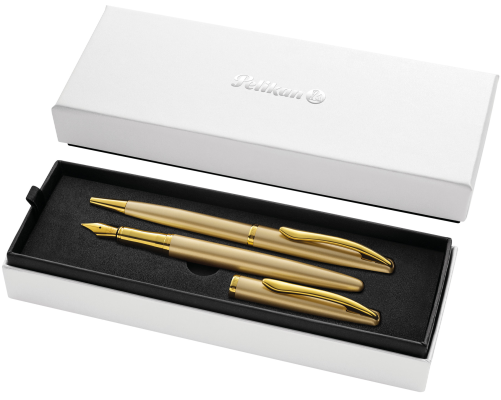 PELIKAN Füllhalter&Kugelschreiber 821889 Jazz Noble Elegance Gold