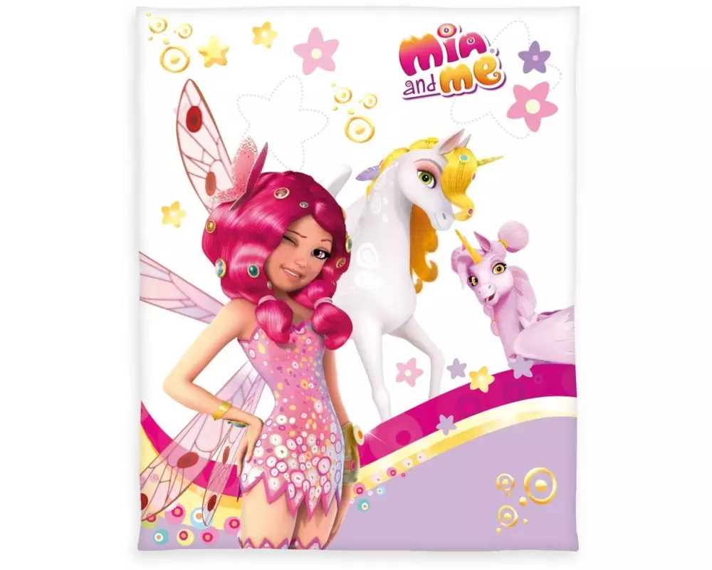 Herding Decke Mia and Me 130 x 160 cm, Mehrfarbig