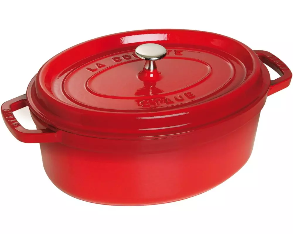 Staub Bräter Cocotte 23 cm, Kirschrot, 2.35 l