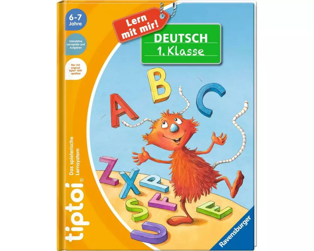 tiptoi Lernbuch Lern mit mir! Deutsch 1. Klasse