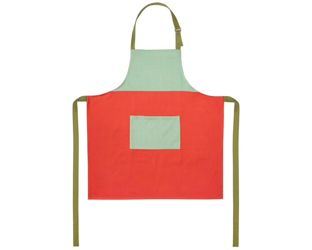 Remember Kochschürze Berry Hellgrün/Orange