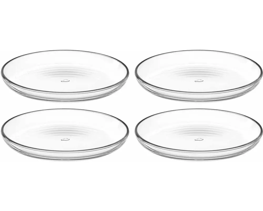 Leonardo Teller Cucina 18 cm, 1 Stück,Transparent