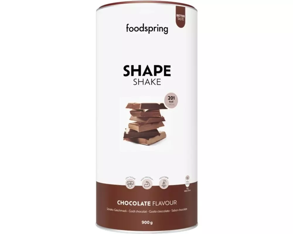 Foodspring Pulver Shape Shake Schokolade, 900g