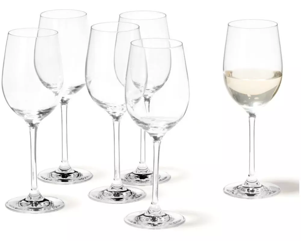 Leonardo Weissweinglas Ciao+ 300 ml, 6 Stück, Transparent