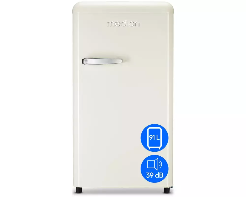 Medion Kühlschrank MD 37800 Cream