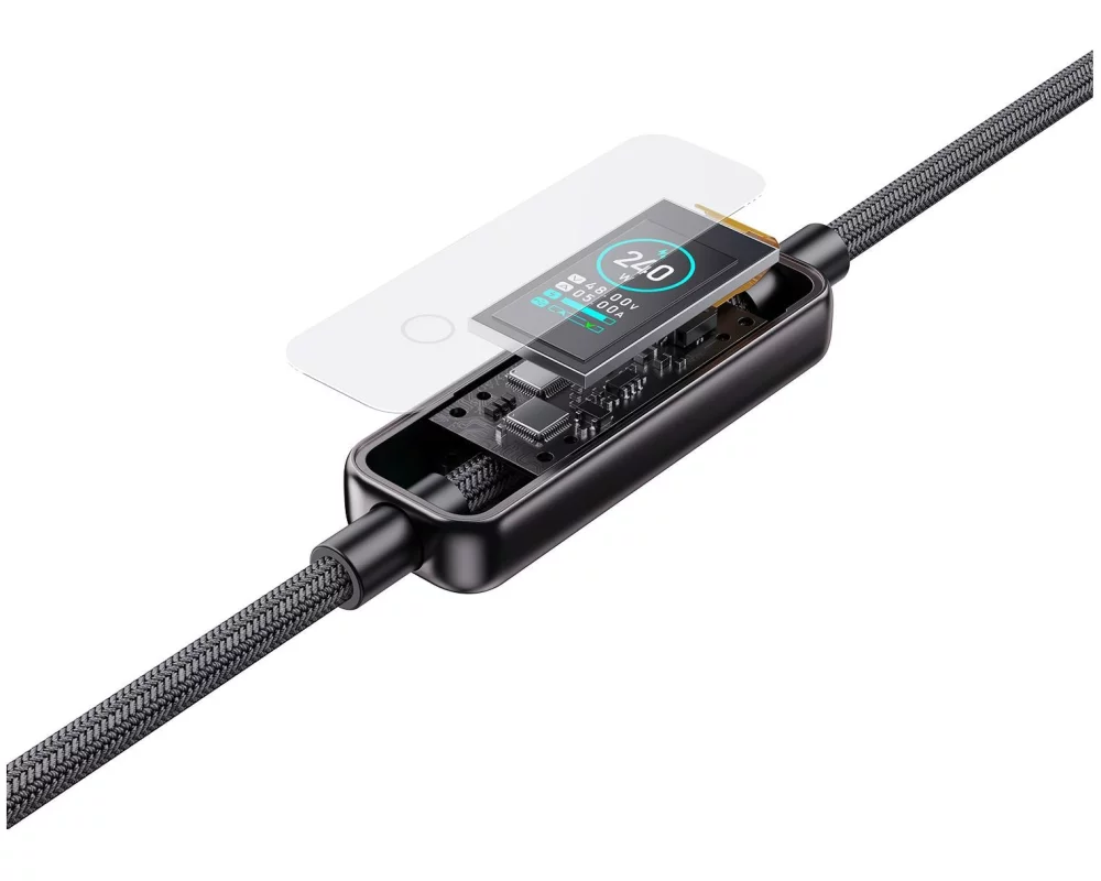 4smarts USB-C Kabel ScreenCord 240W USB-C - USB-C 1.2 m