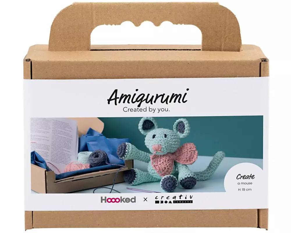 Creativ Company Bastelset Amigurumi, Maus